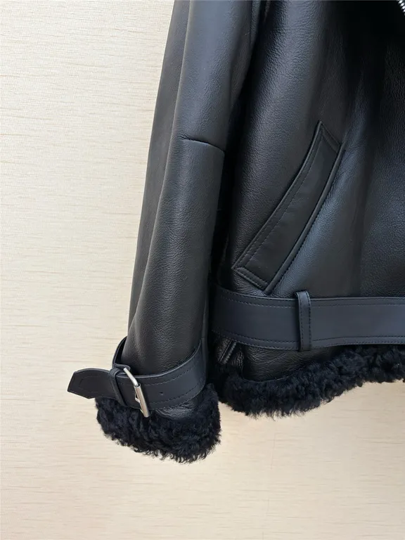 Loro piana shearling coat